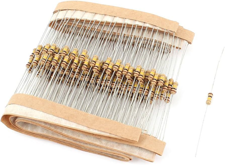 6.8k Ohm Resistor 1/4 watt 5% (100 pcs)