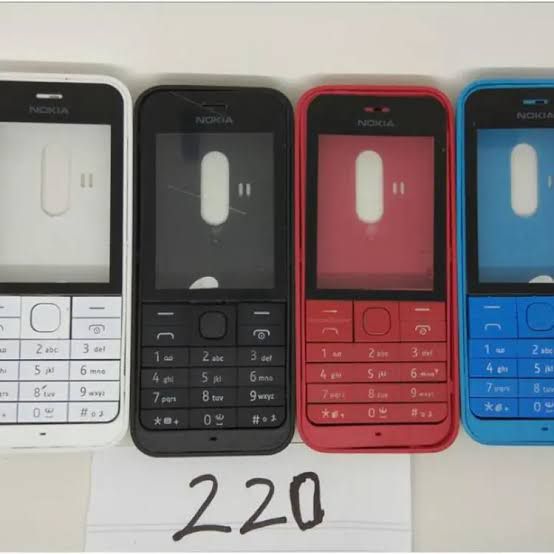 For Nokia N220 Front And Back Casing With Keypad