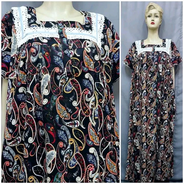ladies batik print kusi kata Cotton maxi for. regular user. 
