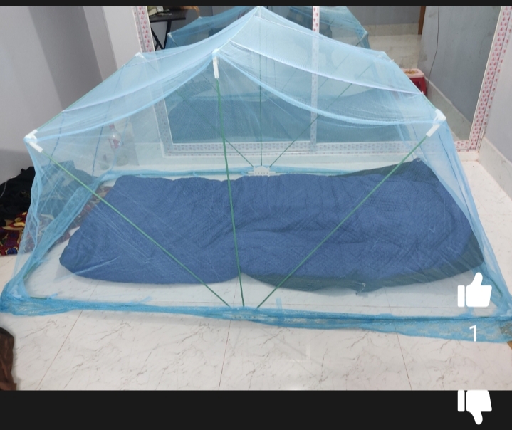 Foldable Self Standing Mosquito Net ফোল্ডিং চায়না মশারি. 