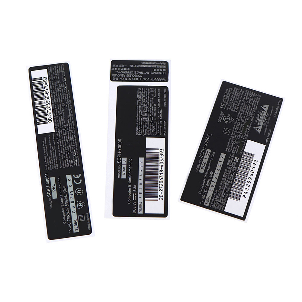 JCD 1piec Security Seal Sticker Label For PS2 Console 3W 7W 9W 30000 70000 90000 SCPH-39001 SCPH-70006 Controller Warranty Seals. 