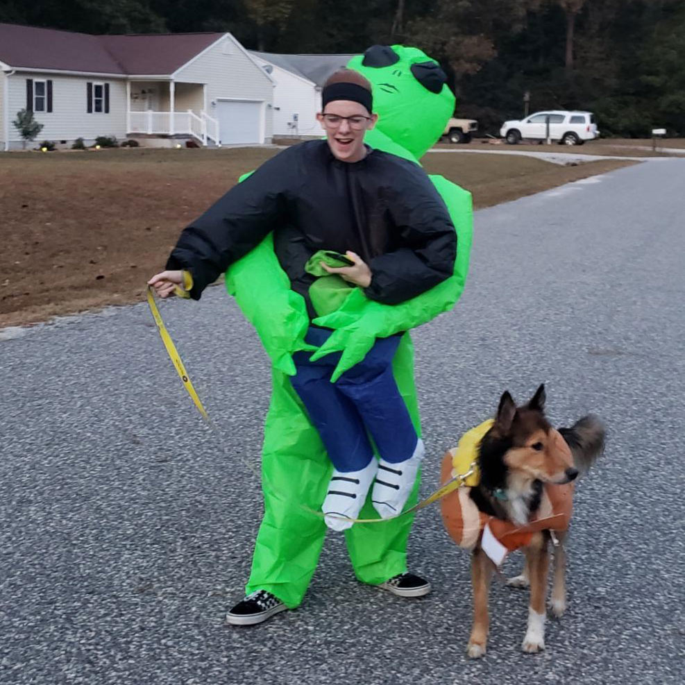 ET Alien inflatable suit Alien Monster Inflatable Costume Scary Green Alien Cosplay Costume For Adult  Party Festival Stage. 