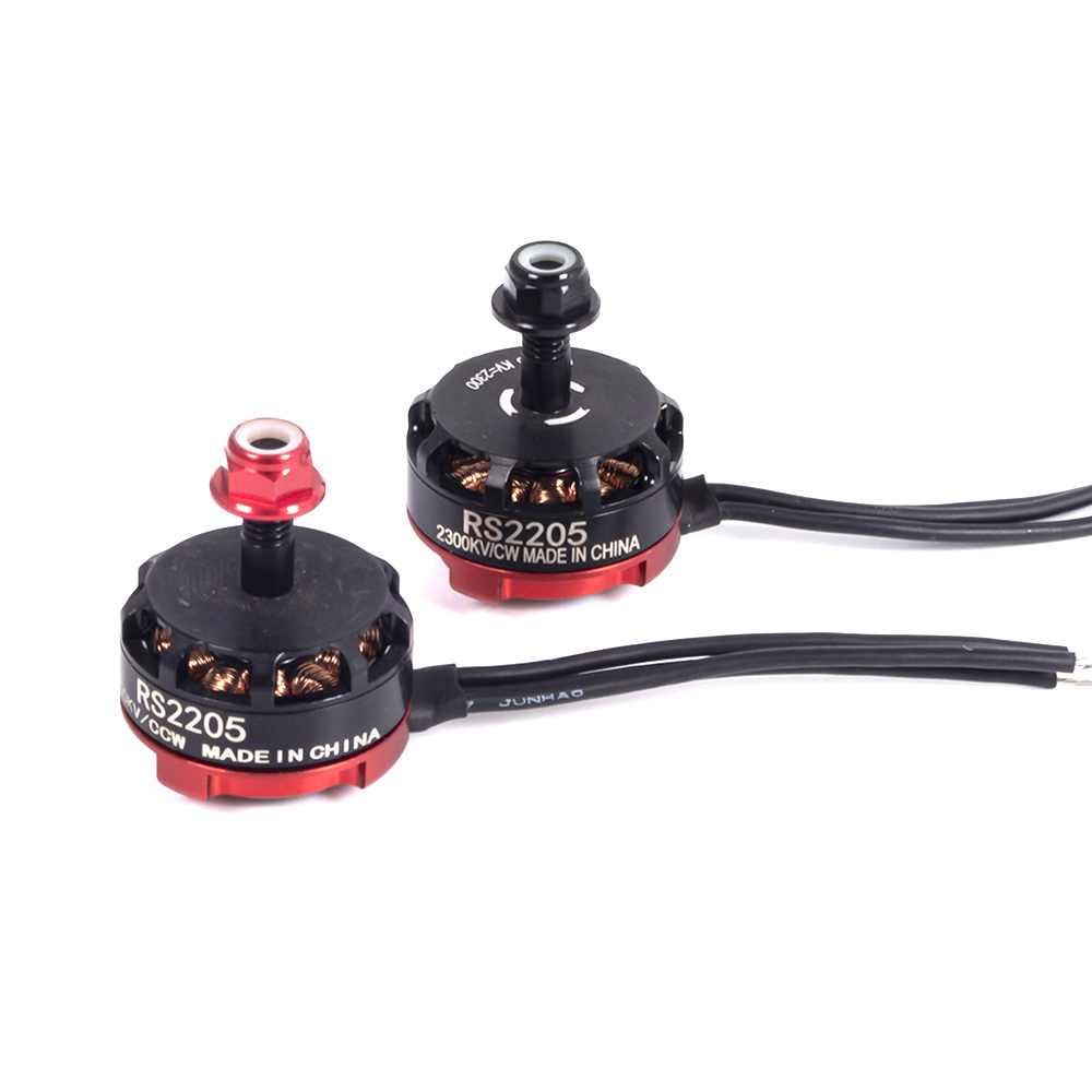 Aircraft model four axis 5-inch crossing aircraft RC RS2205 2205 2300KV CW CCW brushless motor suitable for 2-6s 20A/30A/40A ESC. 