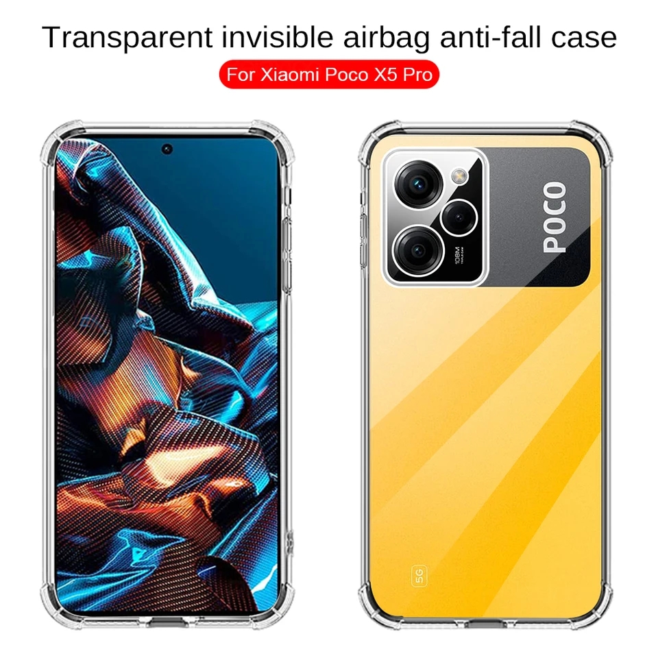 For Xiaomi Redmi Note 12 Pro Speed 5G (China Version) Shockproof Bumper Case with Clear Soft TPU Protective Phone Cover Anti-Scratch. 