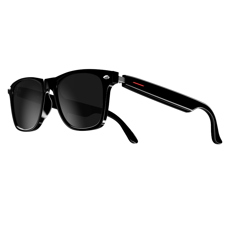 SENBONO E13 Smart Glasses:Blue Light Filtering Polarized Sunglass Lenses  Audio Built-in Mic & Speakers Touch & Voice Assistant. 