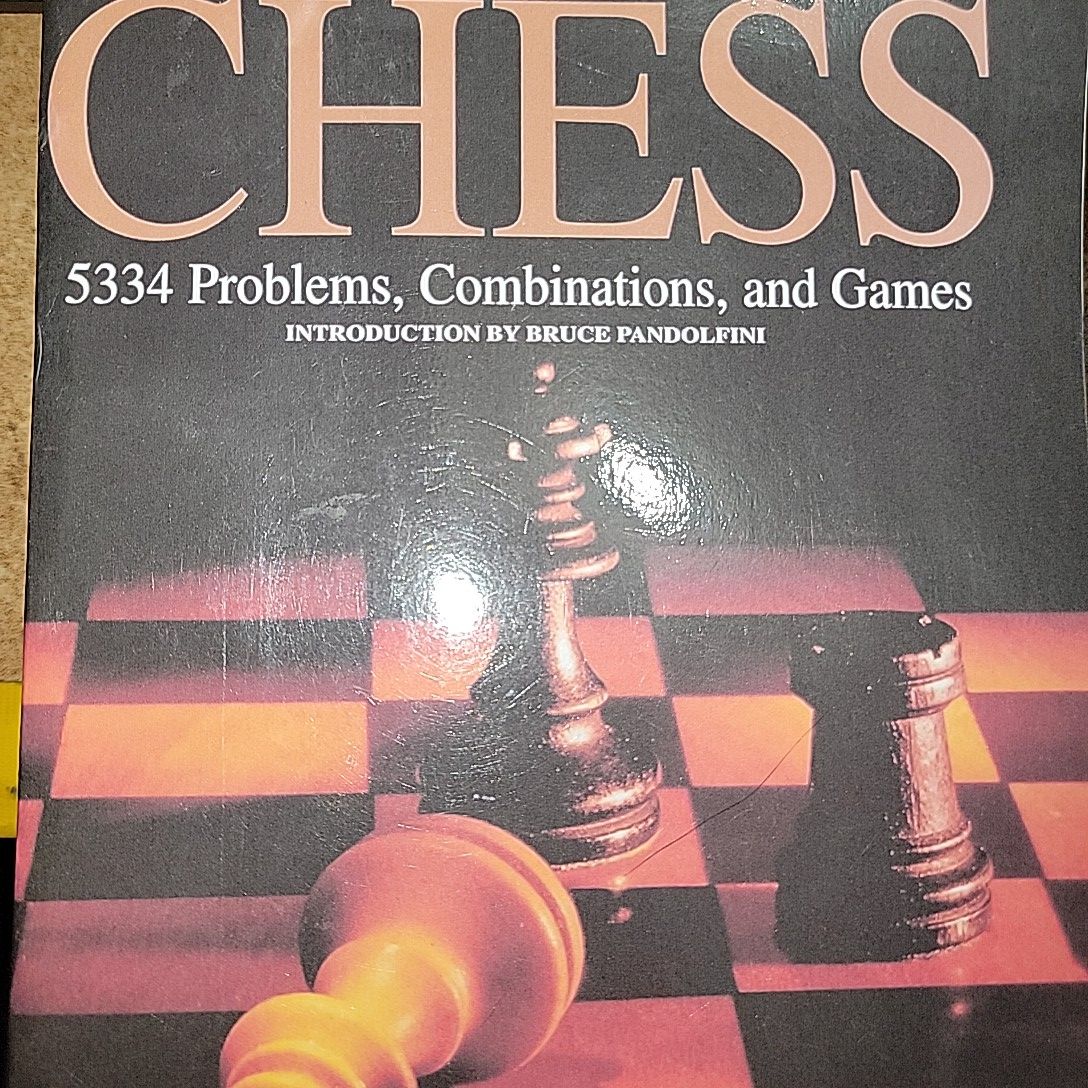 Chess: 5334 Problems, Combinations and Games By Laszlo Polgar (Chess Book)