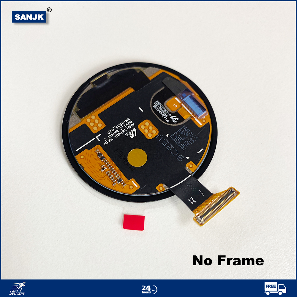 For Samsung Watch Active 2 R820 R825 44MM OLED Display Assembly Touch Screen  Watch Display For Samsung Active2. 