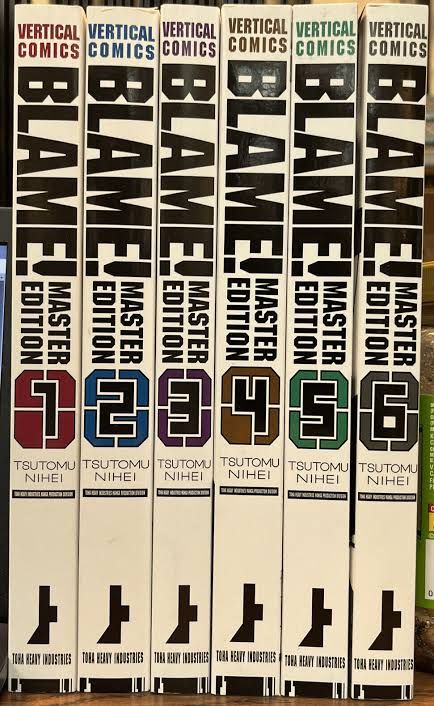 Blame Manga (2 in 1 edition) Full set 6/6