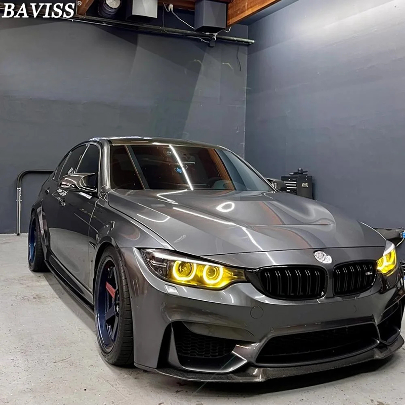 for BMW 4 Series 2014-2016 CSL Yellow DRL  Multicolor LED Boards F32 F33 F36 Daytime Running Lights Red RGBW Lemon Amber Blue. 