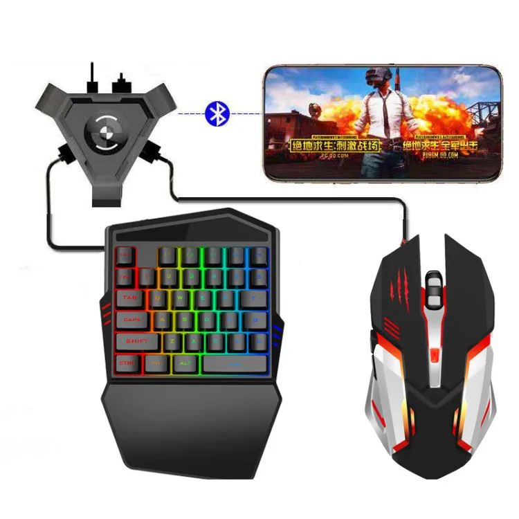 ZOROOM Gamepad Controller Controller Gaming Keyboard Mouse Converter 5.0 Game Adapter HSN Tech. 