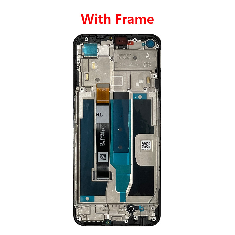 6.5'' IPS For Realme 8 5G LCD Display Touch Screen Digitizer Assembly For Realme 8 5G LCD With Frame RMX3241. 