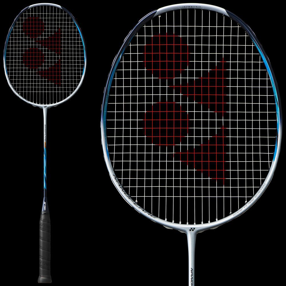 YONEX Nanoflare 700 Cyan/Gold Badminton Racket (Unstrung). 