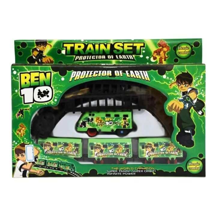 Ben Ten 10 Mini Express Train Set-Exclusive Train - Car Toy for kids-1ps