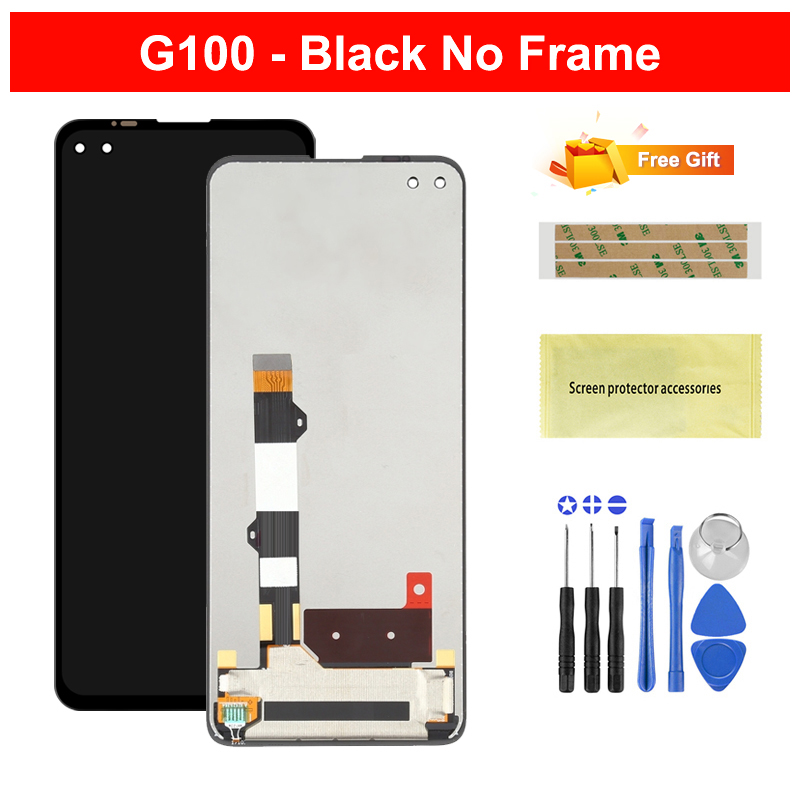For Motorola Moto G30 G50 G60 LCD Display Touch Screen Digitizer withFrame,For MotoG10 G20 G30 G100 Display Replacement. 