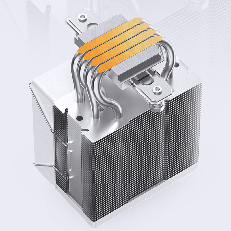 JONSBO CR1400 EVO CPU Cooler 4 HeatPipes ARGB PWM Processador Air Radiator Silent Fan For LGA1700 1200 1151 1150 AM4 AM5. 