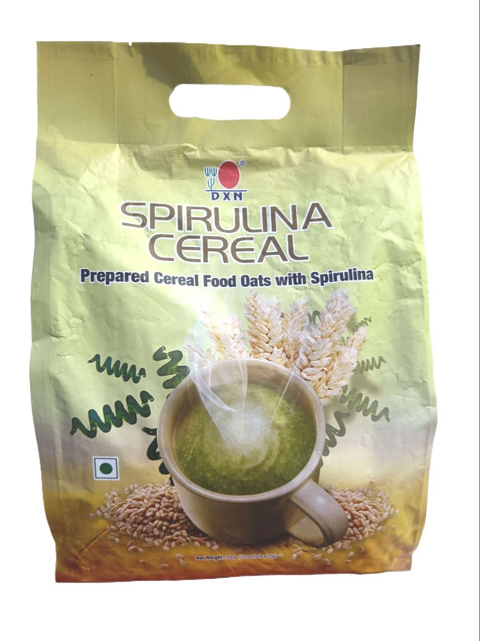 Spirulina Cereal Prepared Cereal Food Oats With Spriulina 500gm