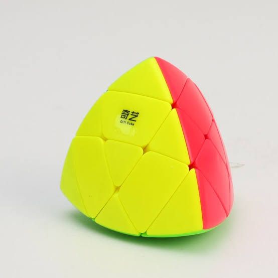 (cube stand free) Pyramid Rubik's Magic Cube/ Master Morphix Rubik's cube. 