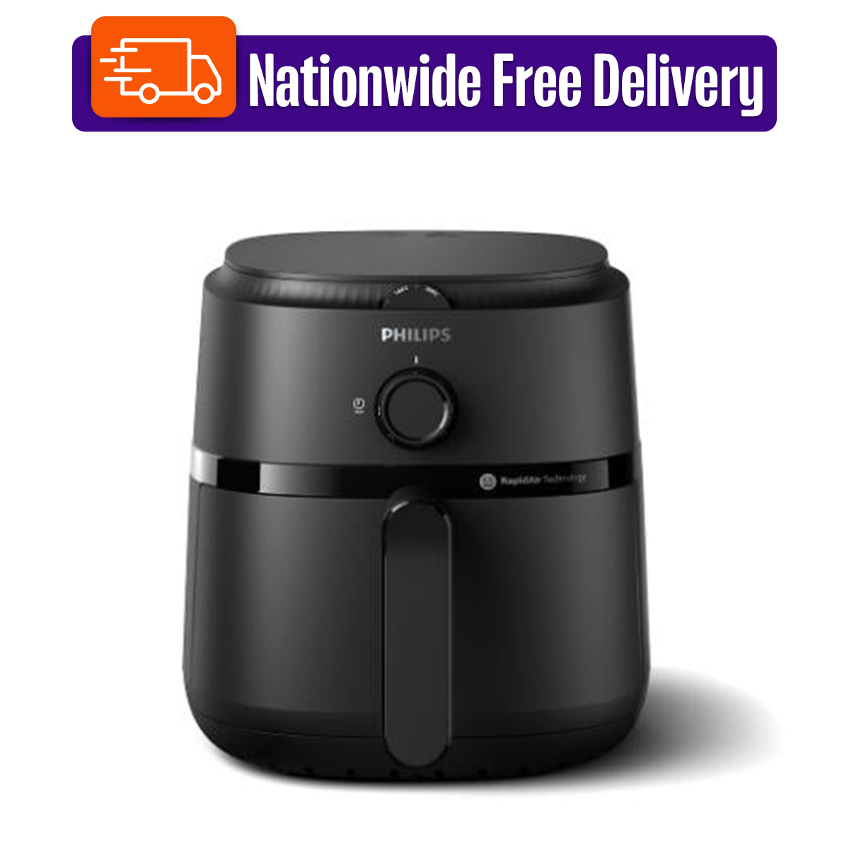 Philips NA120 1000 Series Compact Air Fryer | 4.2 Liter