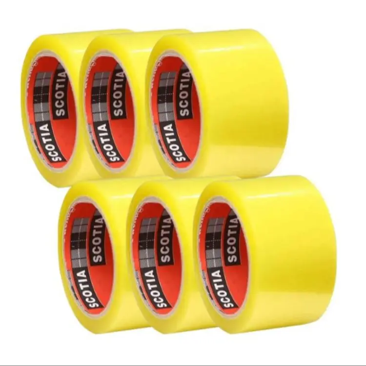 Scotch Tape for packaging (Width: 2.5 Inches and Length 80 Meters/ Yards). 