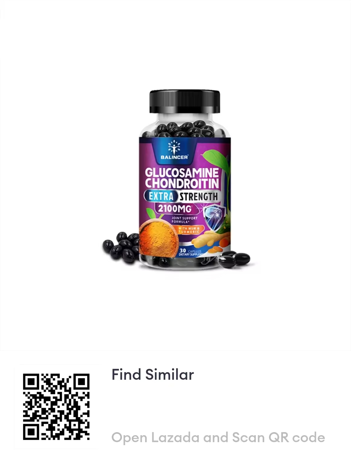 Glucosamine Chondroitin  - Joint Support Supplement for Joint Health and Joint Function Support. 