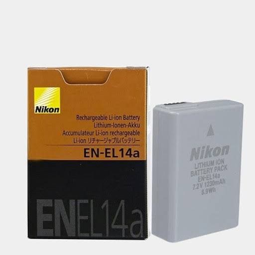 Batterie Compatible EN-EL14/EN-EL14A Pour Nikon D7500 - 1230mAh - Lithium-ion - Neuf