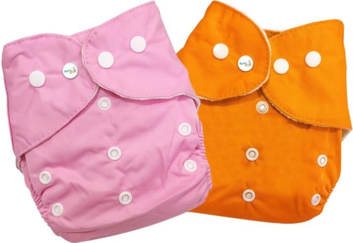 Washable baby Daipar Combo ( 2 daipar + 2 Ped ). 