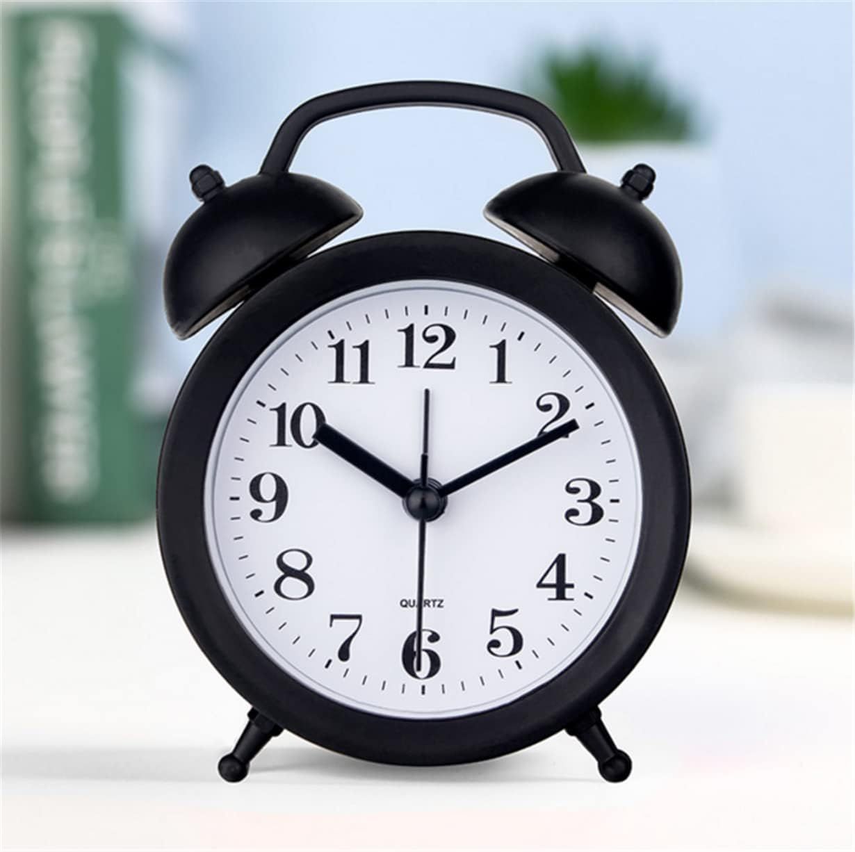 Ruyan Digital Alarm Clock, Battery Operated Long Battery Life Alarm Clock, Back Light Smart Temperature Clock LED Display Digital Backlight Calendar Desktop Snooze Mute Electronic Mini Alarm Watch /Snooze Function/Large Digit Display/Electronic Alarm Cloc