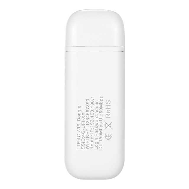 4G LTE USB MODEM & Wifi Router 150mbps Portable-White Colour(Imported). 