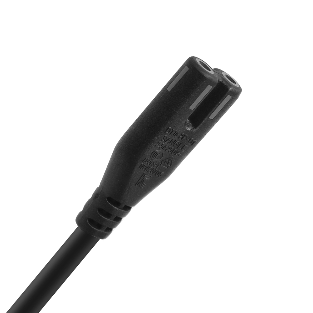 EU power cord for Samsung TV 90 degree Samsung Power cable with Angled EU AC power Plug cable for PS4 Apple TV printer camera. 