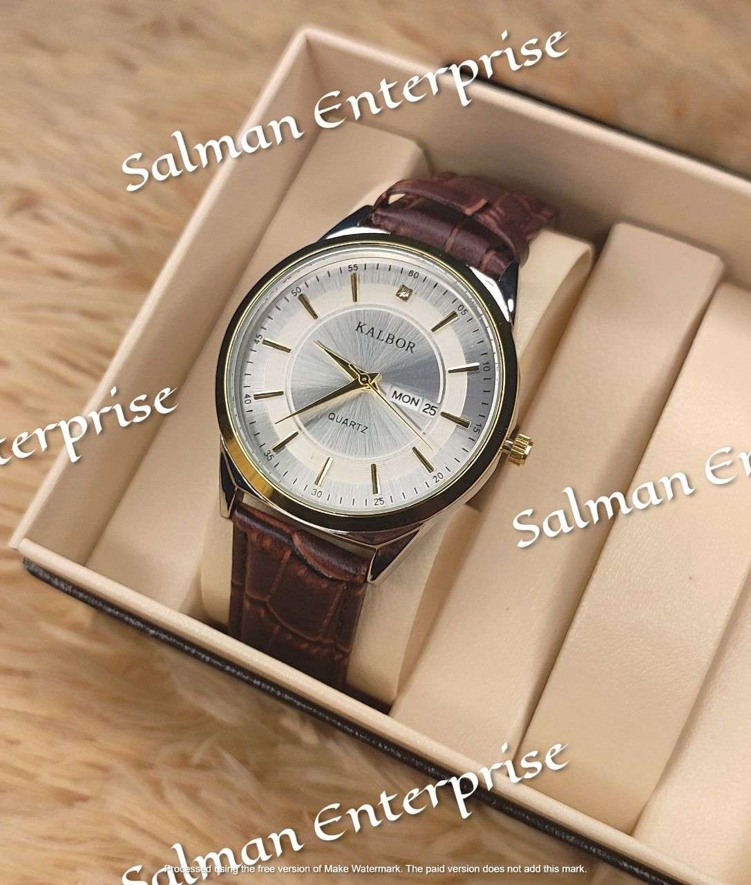 KALBOR Formal Men Watches Stainless Steel Strap Fashion Watch Quartz Watch/Jam  Tangan Lelaki | Shopee Malaysia