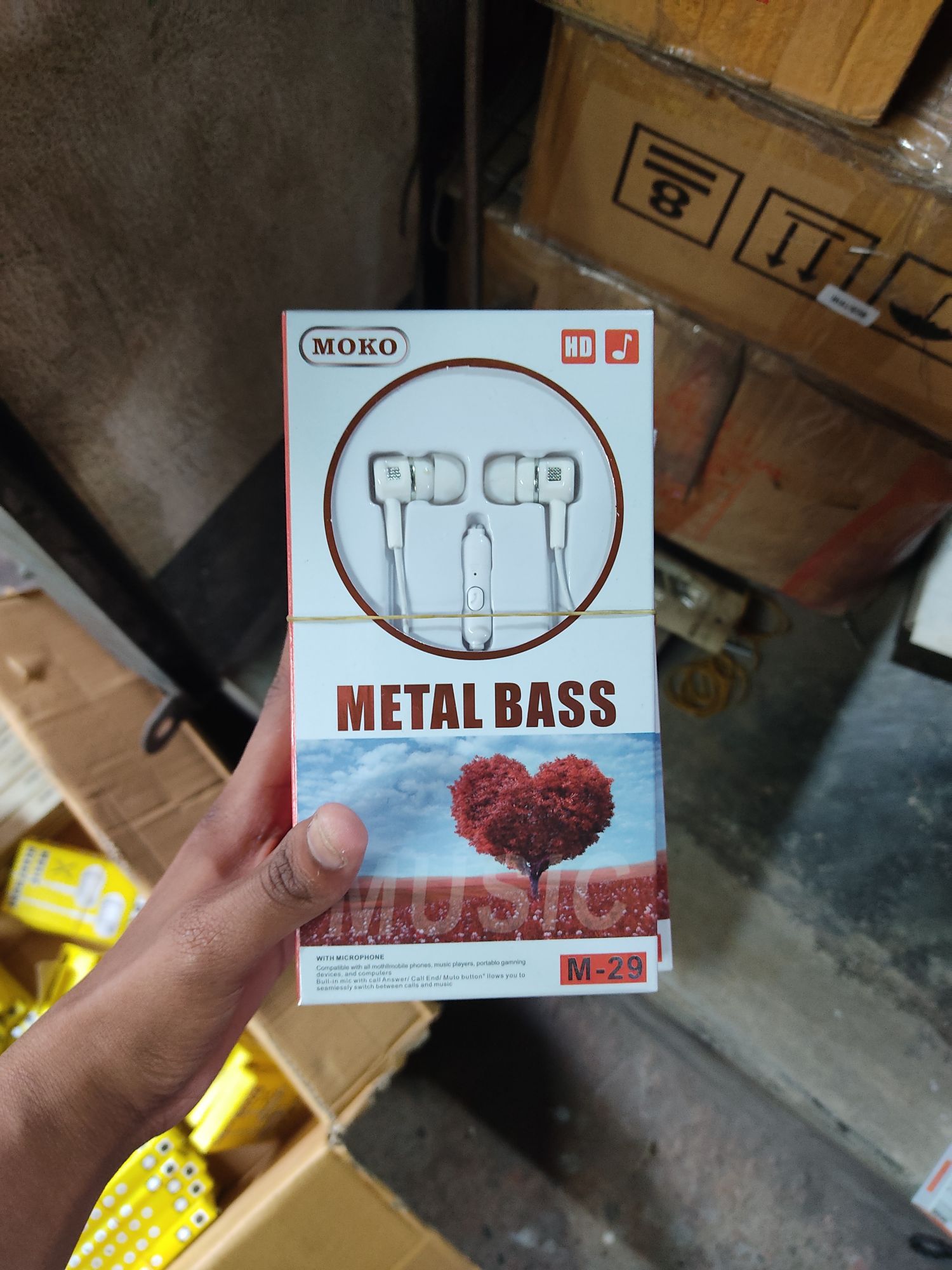 MOKO METAL BASS M-29 Head phone