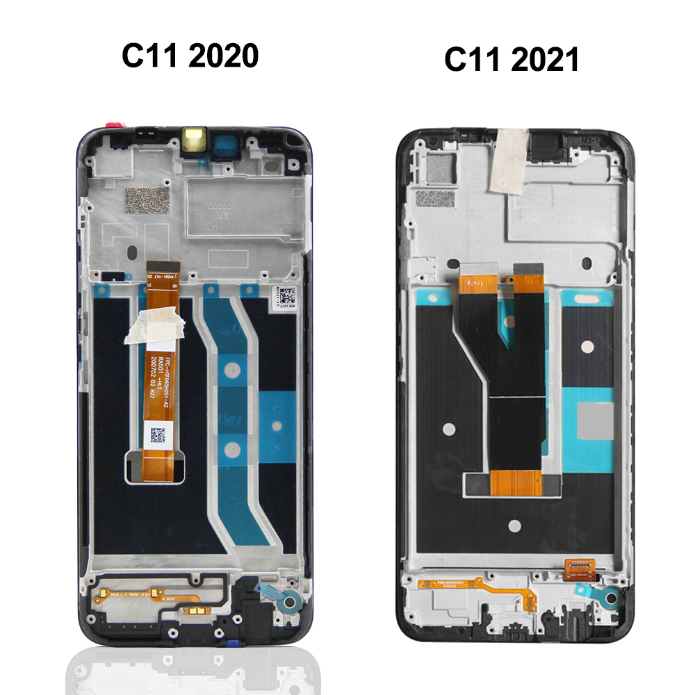 AAA Quality For OPPO Realme C11 2021 LCD RMX3231 Display Touch Screen Digitizer Assembly For Realme C11 2020 LCD Display RMX2185. 