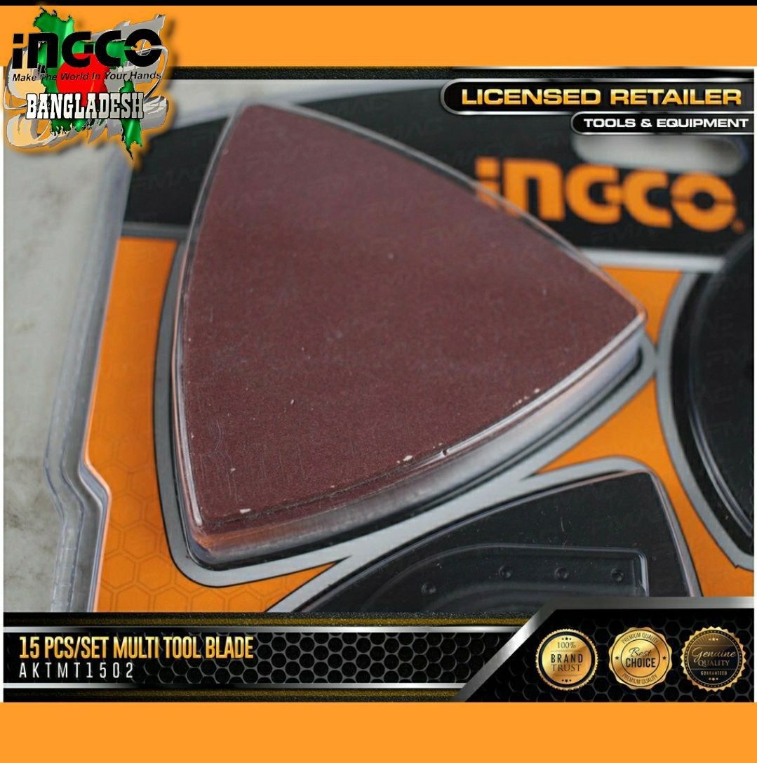 INGCO 15pcs Multi tool blade set AKTMT1502. 