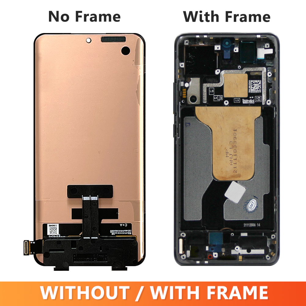 Original 6.28'' LCD for Xiaomi 12 Mi 12 Touch Screen Mi12 2201123G, 2201123C Display Assembly Mi 12X Mi12X 2112123AC 2112123AG. 