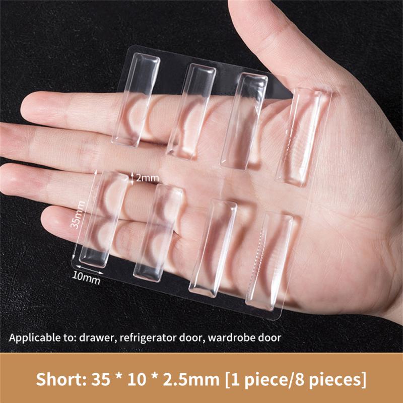 Kitchen Cabinet Door Bumper Self adhesive Silicone Rubber Pads For Drawers Chair Damper Pad Buffer Cushion Furniture Hardware. 