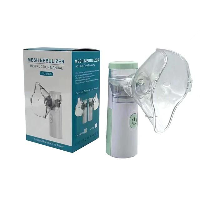 Portable no Rechargeable Mesh Nebulizer Inhaler Atomizer