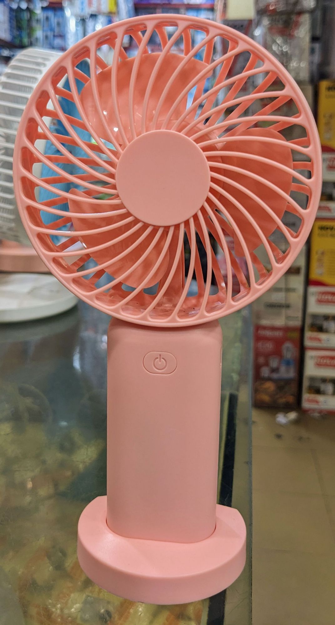 Handheld Fan with 18650 mAh Large Battery Capacity - মিনি ফ্যান. 
