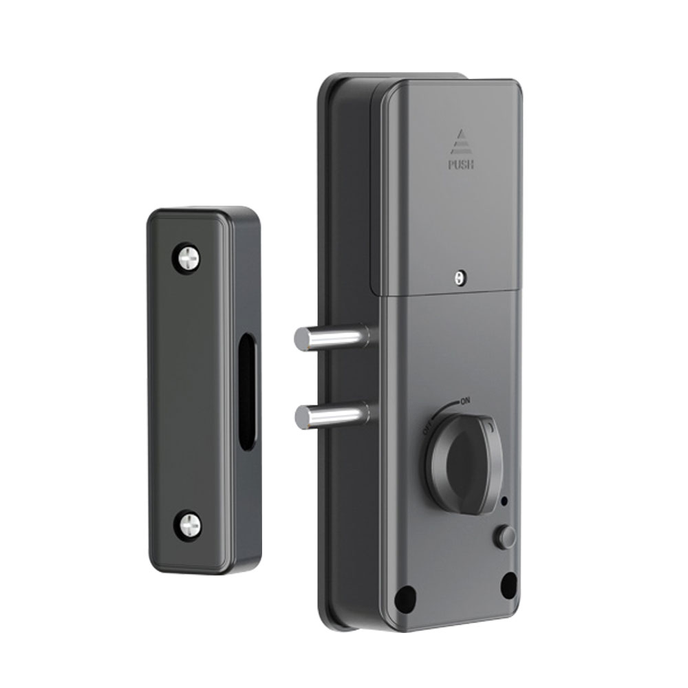 Smart Electric Motor Lock With Tuya App Keyless Entry Door Lock Concealed Invisible Installation IC Card Lock for Wooden Door. 