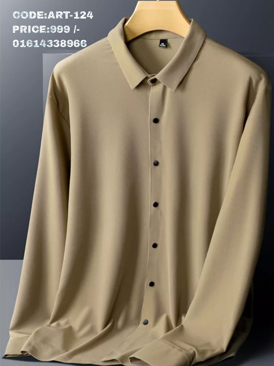 Formal lycra shirt for men. 