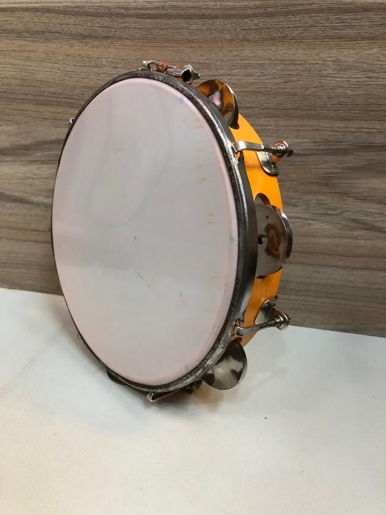 Tambourine Hand Percussion Musical Instrument ( DAFLI) 8 inch. 