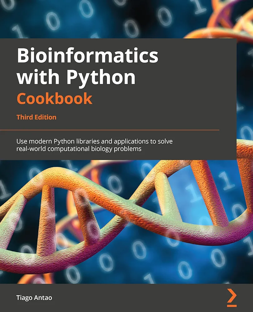 Bioinformatics with Python Cookbook - Third Edition: Use modern Python libraries and applications to solve real-world computational biology problems. 