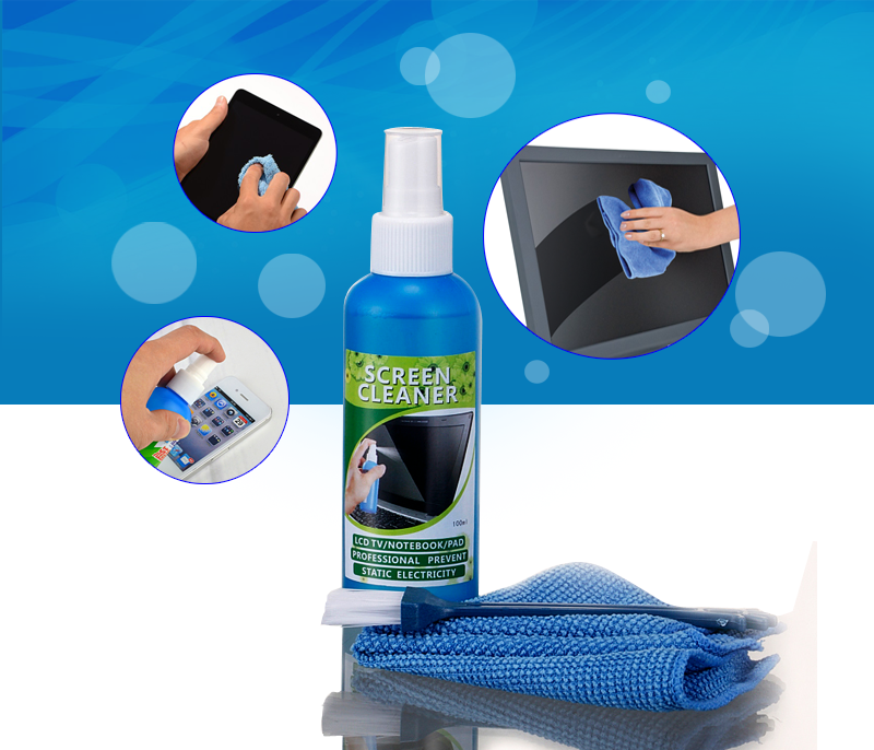 LCD Monitor Cleaner Kit For Laptop, Computer & TV. 