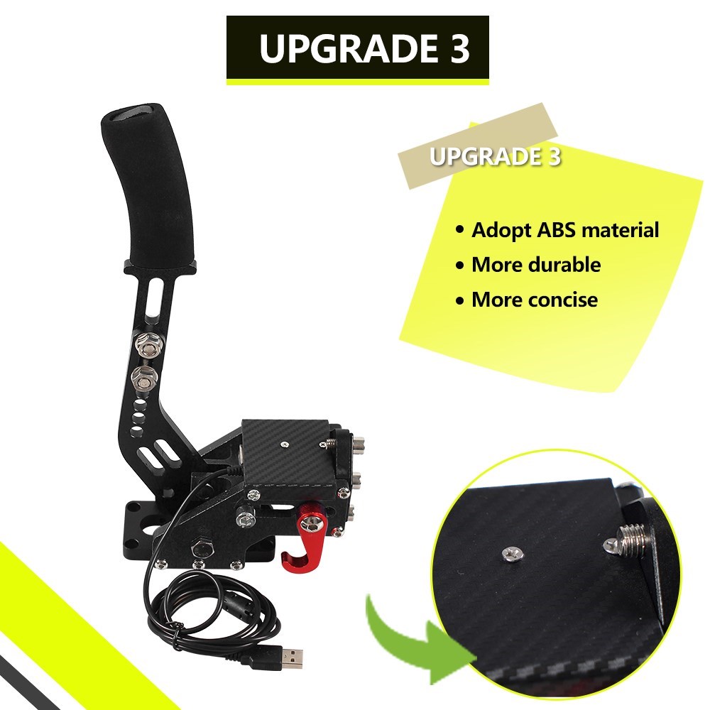 Brake System Handbrake For Rally For Logitech G29/G27/G25 PC Hall Sensor USB SIM Racing For Racing Games T300 T500 HB-1009. 