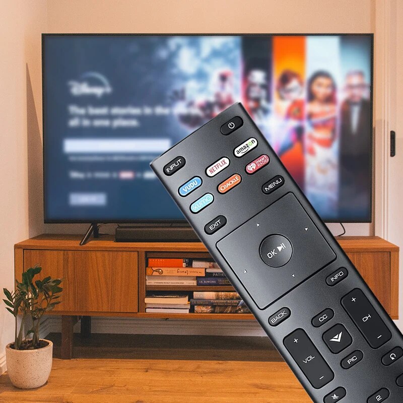 Universal Remote Control, XRT136 for VIZIO All LED LCD HD 4K UHD HDR Smart TVs. 