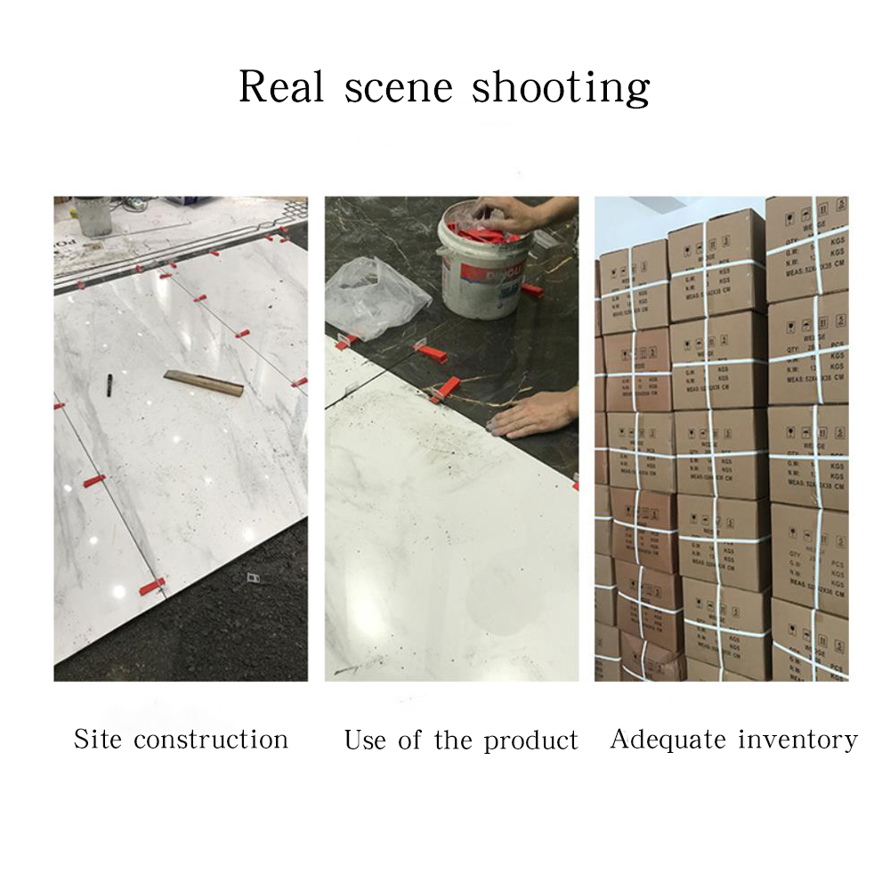 1mm 100PCS Tile Leveling System Clips PE Tiles Leveler Spacers Use For Ceramic Wall Tile Leveling System Construction Tools. 
