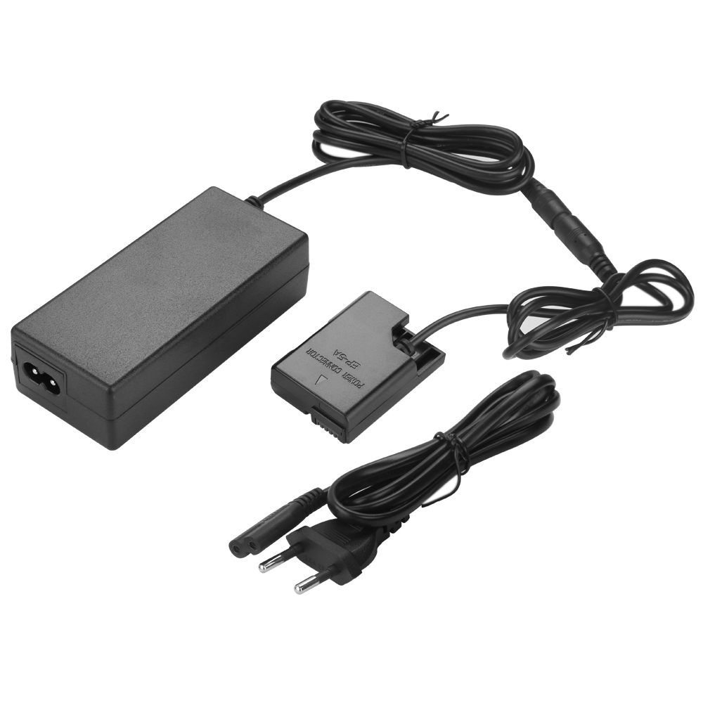 EN-EL14 EN-EL14A EP-5A Dummy Battery AC/DC Coupler Power Adapter For Nikon D5600 D3300 D3500 D5100 D5500 D3100 D3200 D3400 D5200. 