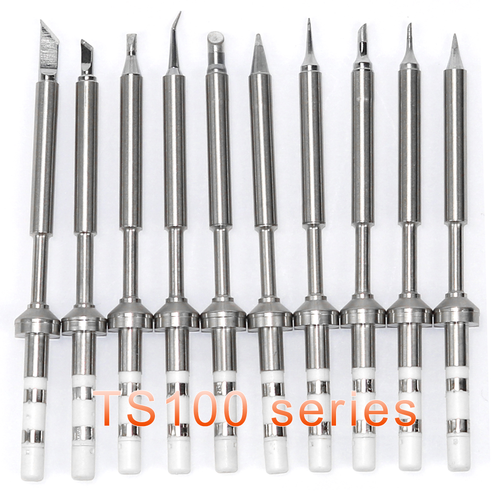 1pc TS101/TS100/T85 Soldering Iron tips Replacement Various models of Tip Electric Soldering Iron Tip K KU I D24 BC2 C4 C1 JL02. 