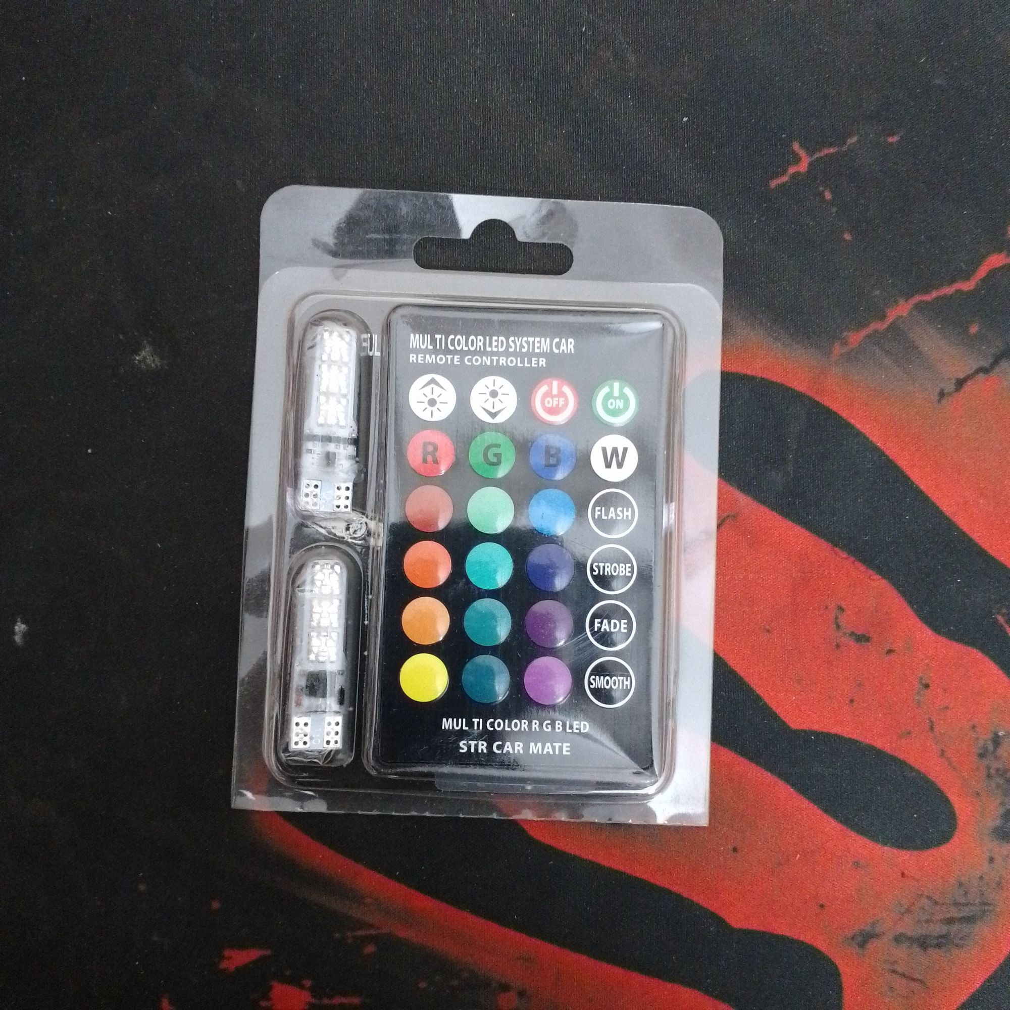 Mul Ti Color LED System Car Remote Controler Multi Gb led STR Car Mate