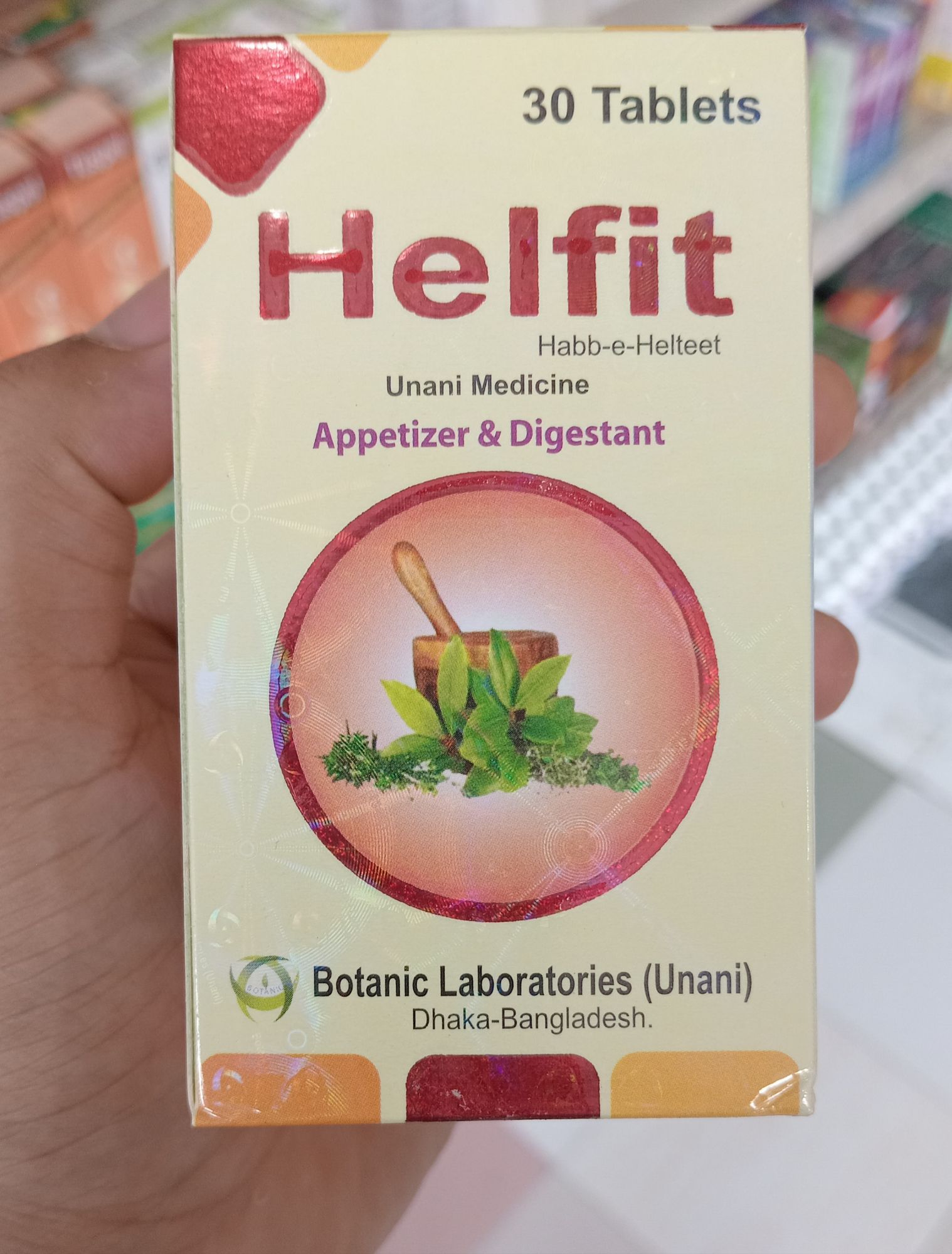 Helfit 3pot 90 tablets combo offer package botanic helfit. 