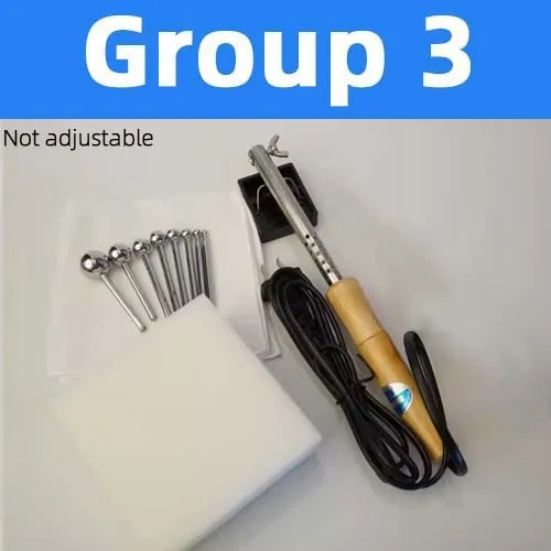 Fabric Flower Ironing Machine Soldering Iron Flower Making Tool Ironing Tools Set DIY Adjustable Temperature Ball Trowel. 
